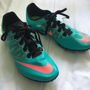 Nike track and field spikes